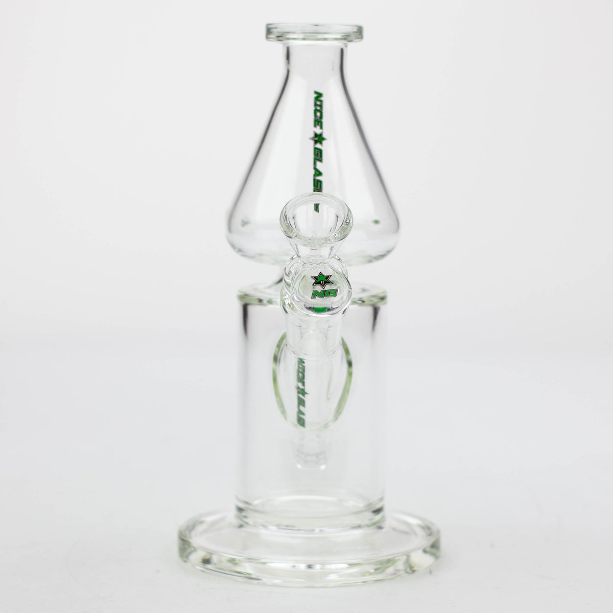 High-End Brands Glass Glass Bong NG 9" Clear Tornado Top Glass Bong NG 9" Clear Tornado Top Glass Bong | Canada