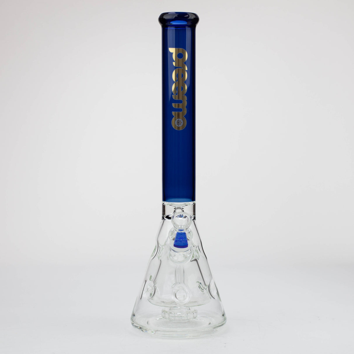 Preemo 18" Showerhead Swiss Perc Beaker Glass Bong