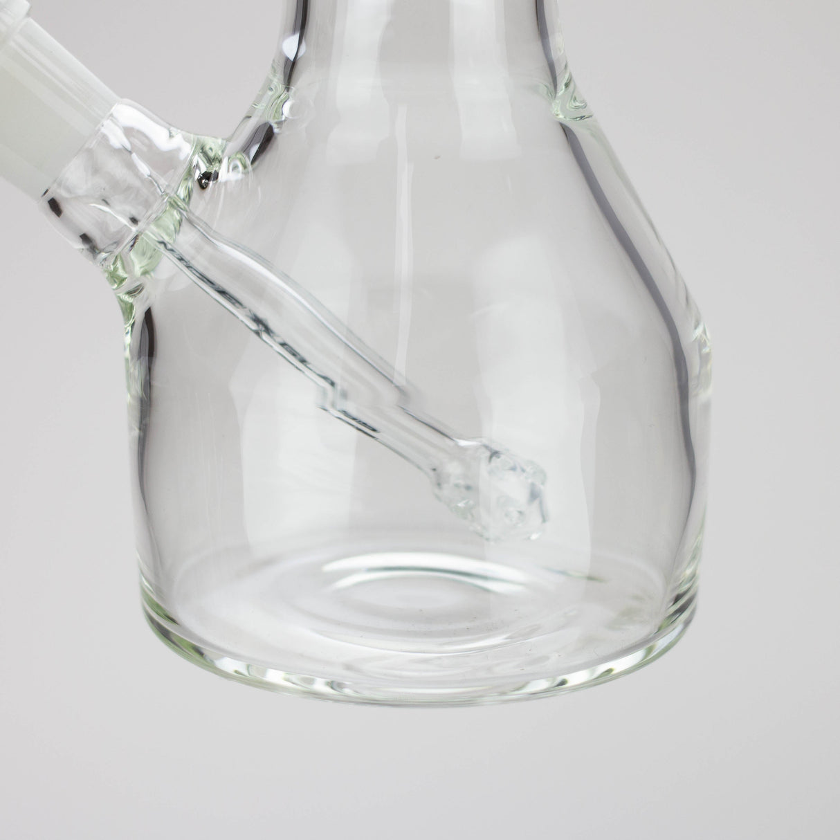 NG 13" Round Base Elbow Ice Notch Glass Bong