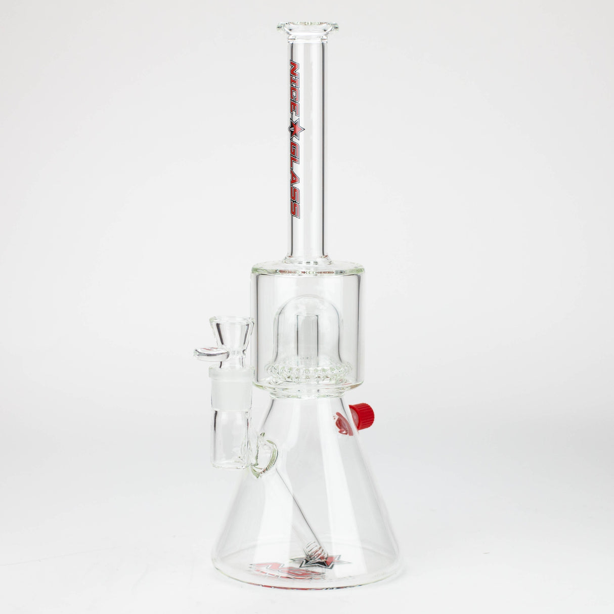 Bang en verre 14" à dôme percolateur nettoyage facile NG