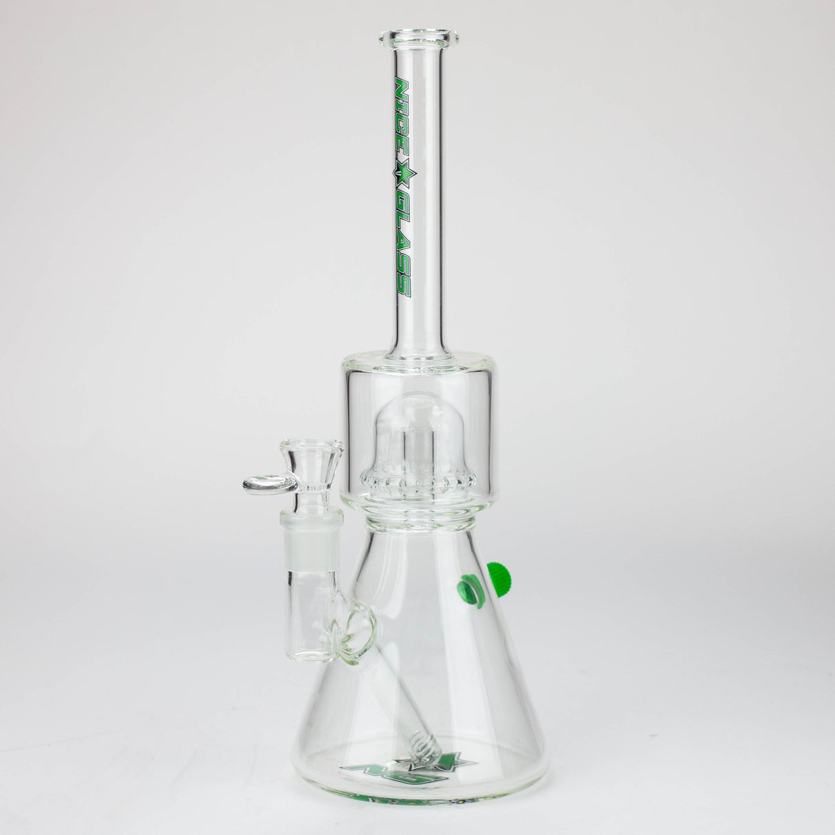Bang en verre 14" à dôme percolateur nettoyage facile NG