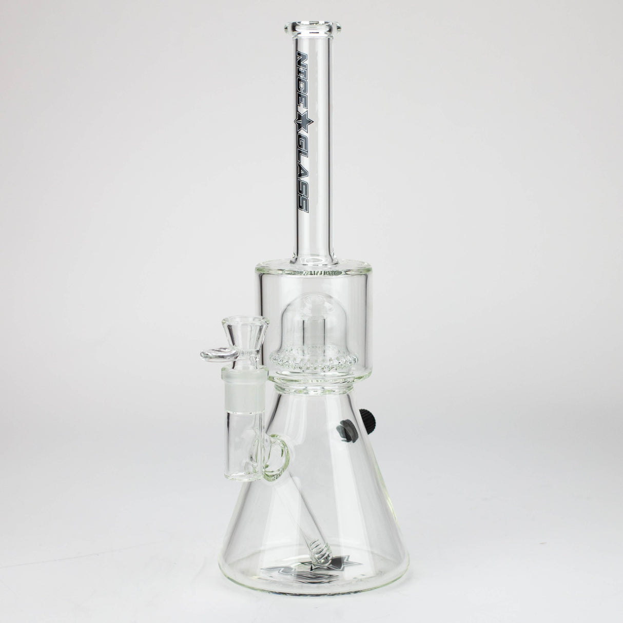 Bang en verre 14" à dôme percolateur nettoyage facile NG