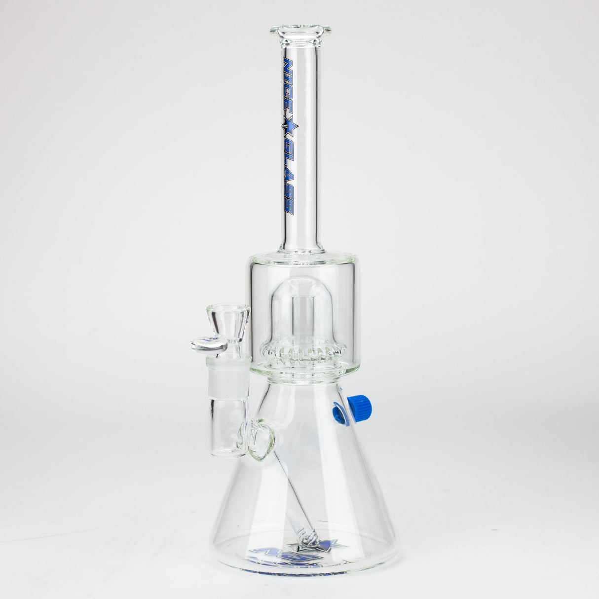 Bang en verre 14" à dôme percolateur nettoyage facile NG