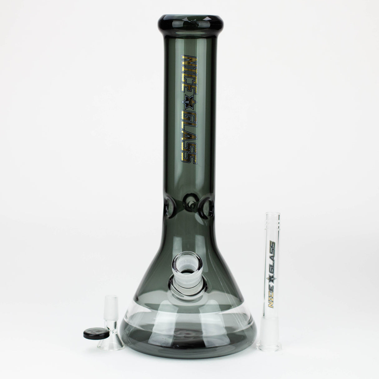 Bang en verre Bécher NG 12" Full-Colour 5mm