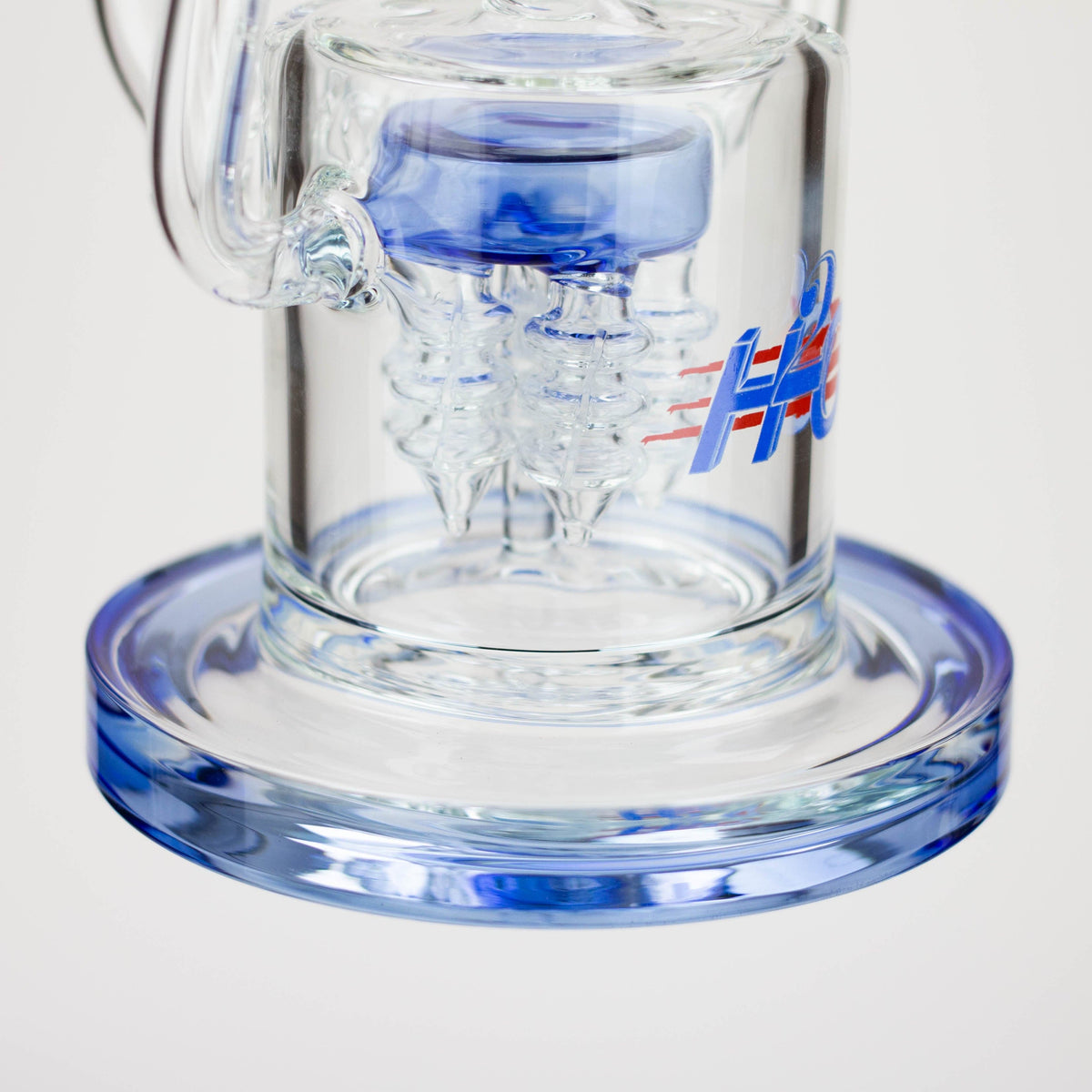 Canadian Distributor Glass Bong H2O 14-Inch Stemless Glass Water Bong H2O 14" Glass Water Bong - 5mm Stemless Bong