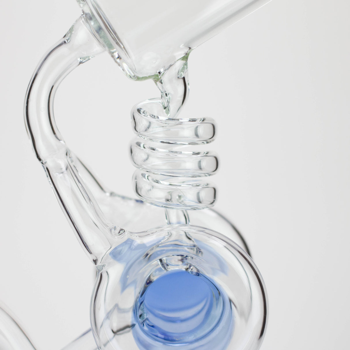 H2O Bang à eau en verre de 10 po sans tige de 5 mm