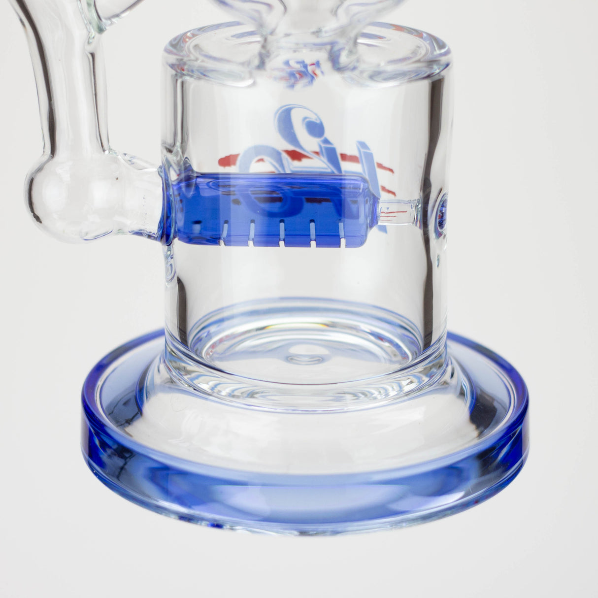 H2O Bang à eau en verre de 10 po sans tige de 5 mm