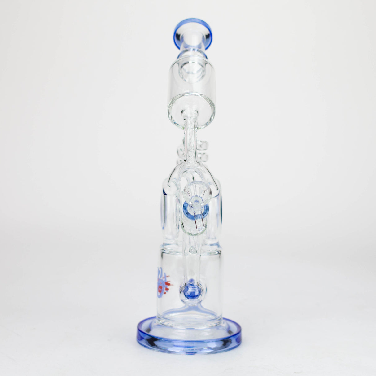 H2O Bang à eau en verre de 10 po sans tige de 5 mm
