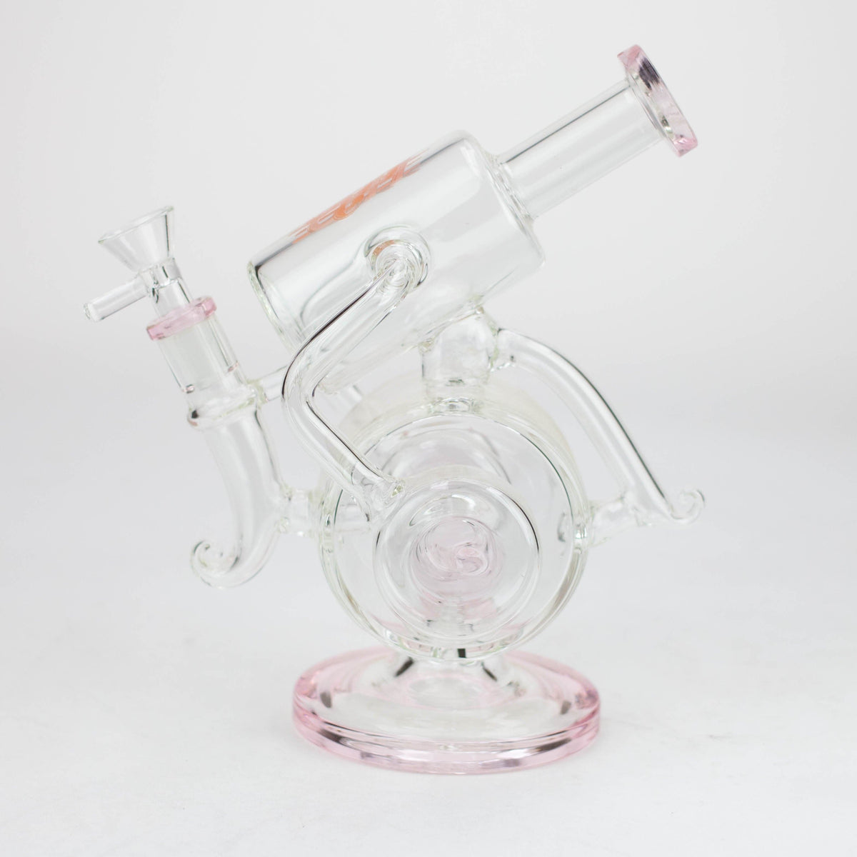 Canadian Distributor Glass Bong H2O 10" Colour-Accent Stemless 5mm Glass Bong H2O 10" Colour-Accent Stemless Glass Bong | Canada