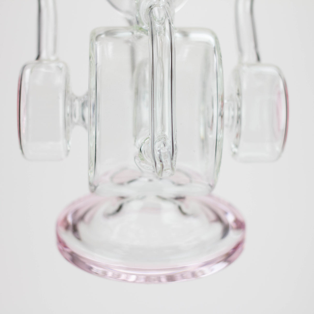 Pipe à eau en verre sans pied H2O 10" couleur accent 5mm