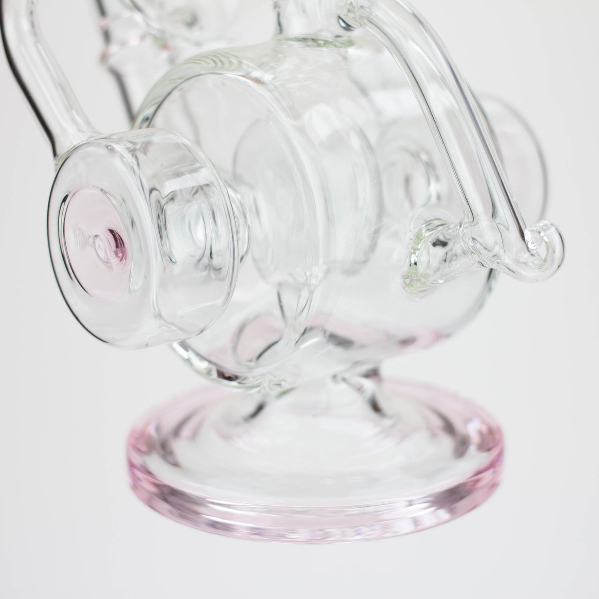 Pipe à eau en verre sans pied H2O 10" couleur accent 5mm