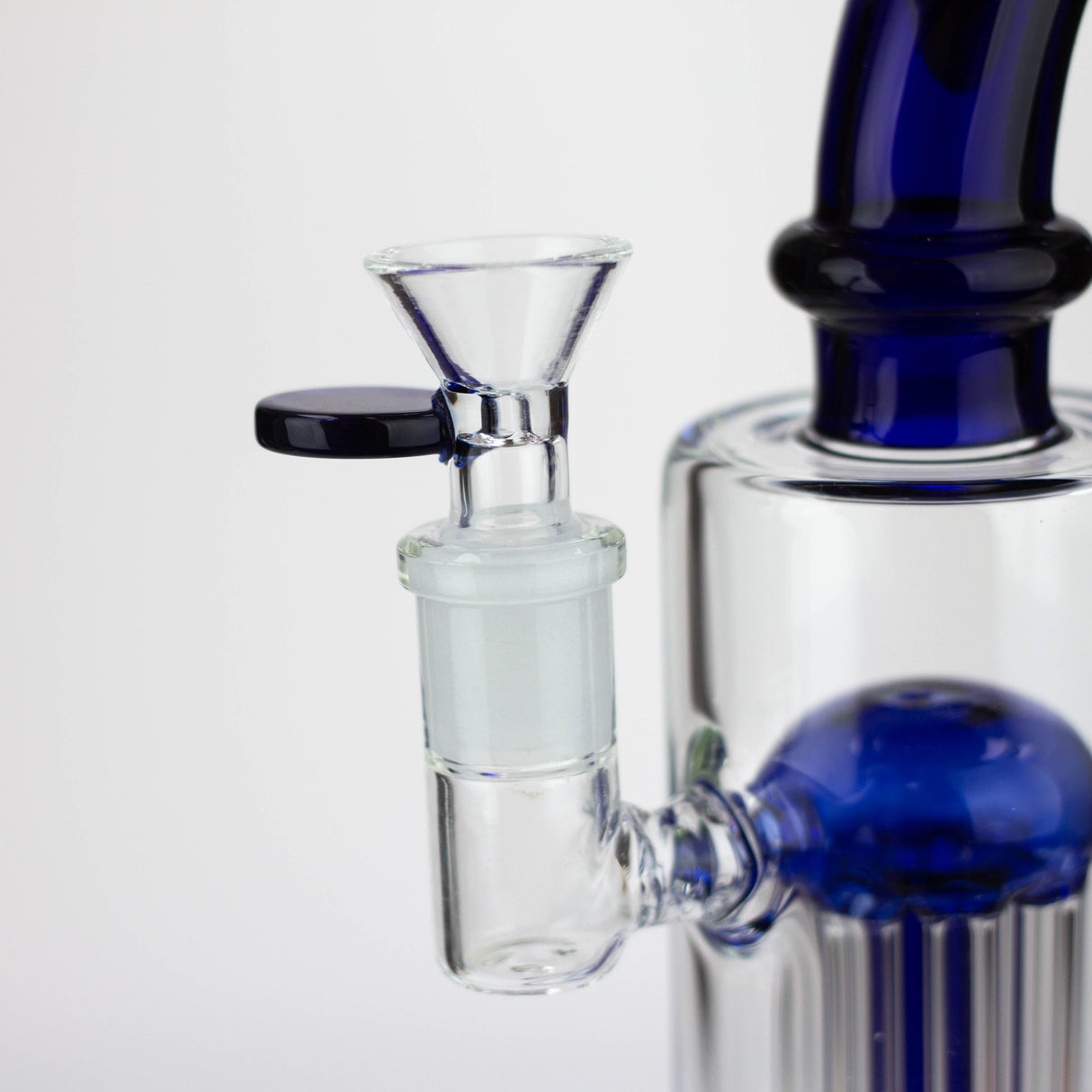 8.5" 8-Arm Perc Glass Bubbler