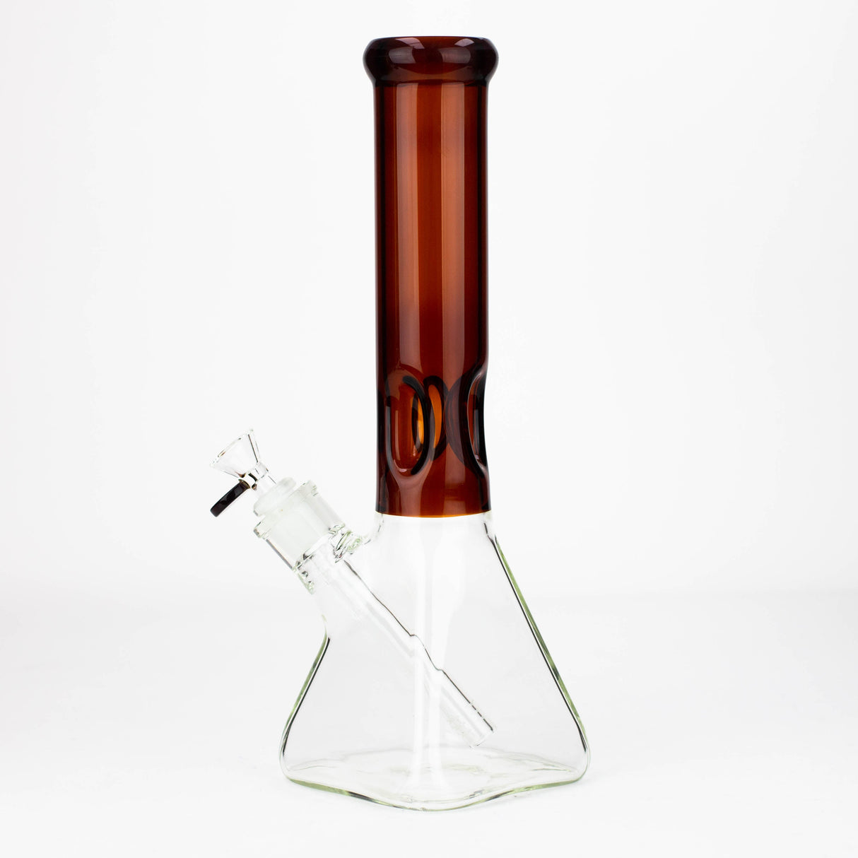 Bong en forme de bécher avec base pyramidale de 13"