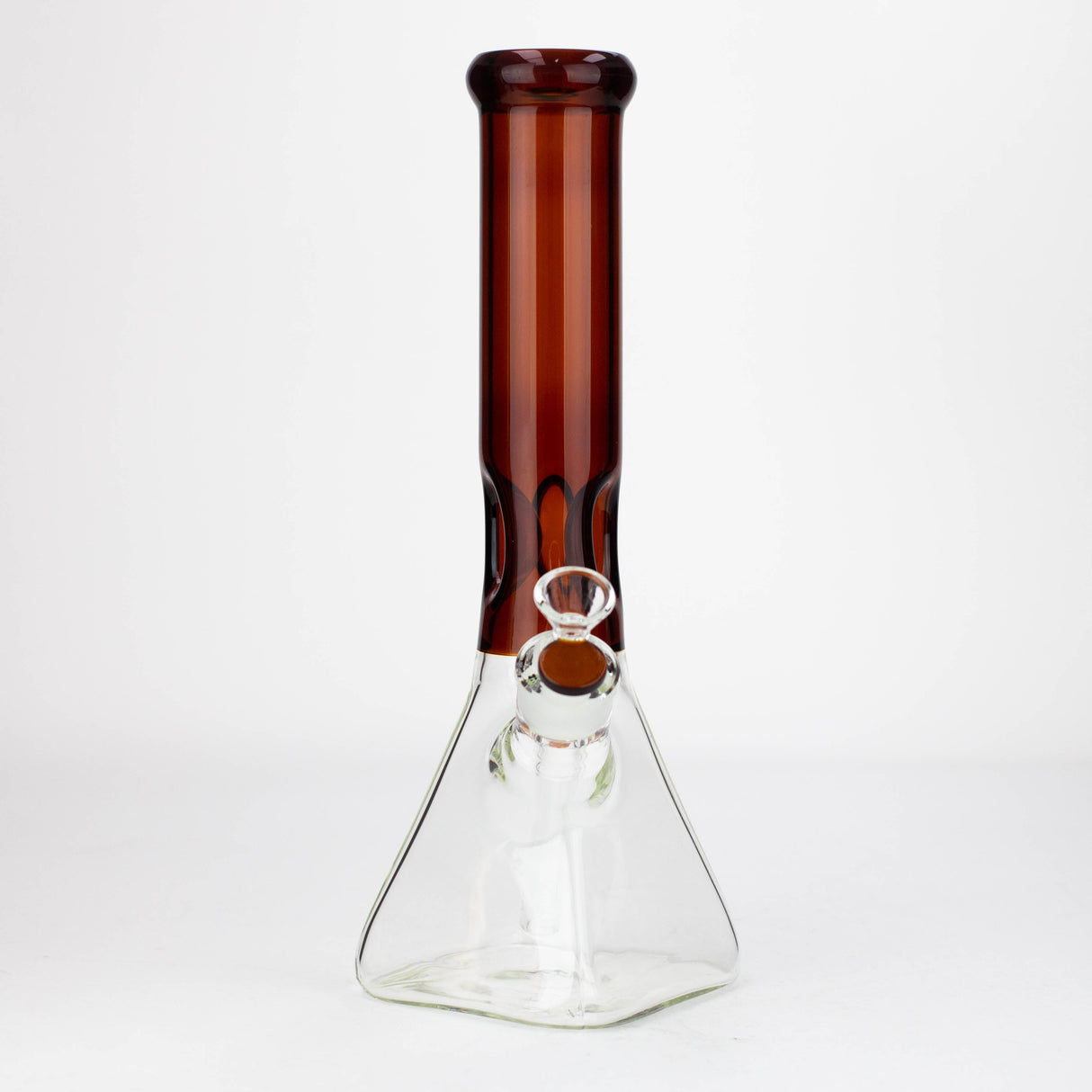 Bong en forme de bécher avec base pyramidale de 13"