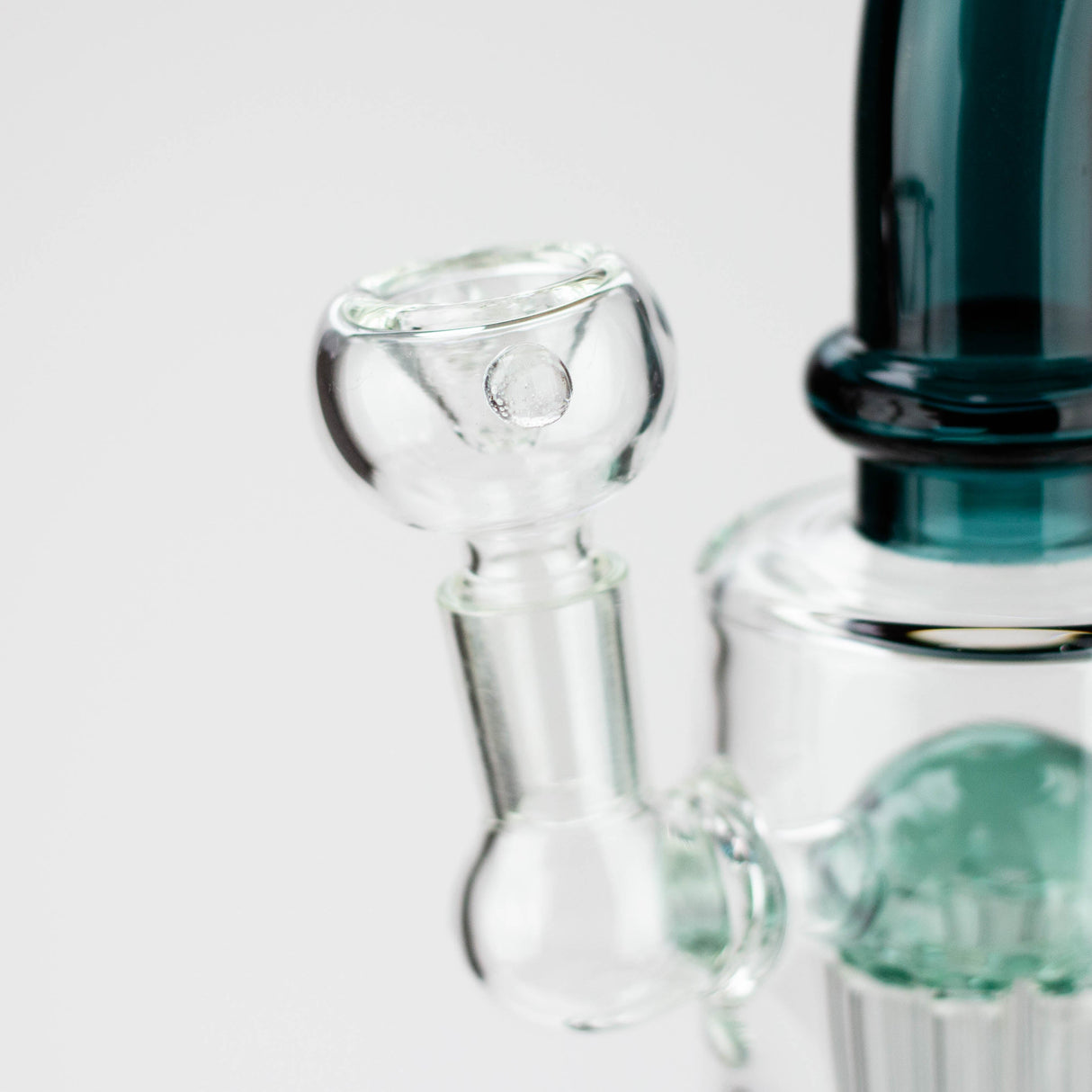 9.5" 8-Arm Tree Perc Bent Neck Glass Bong 2-Pack