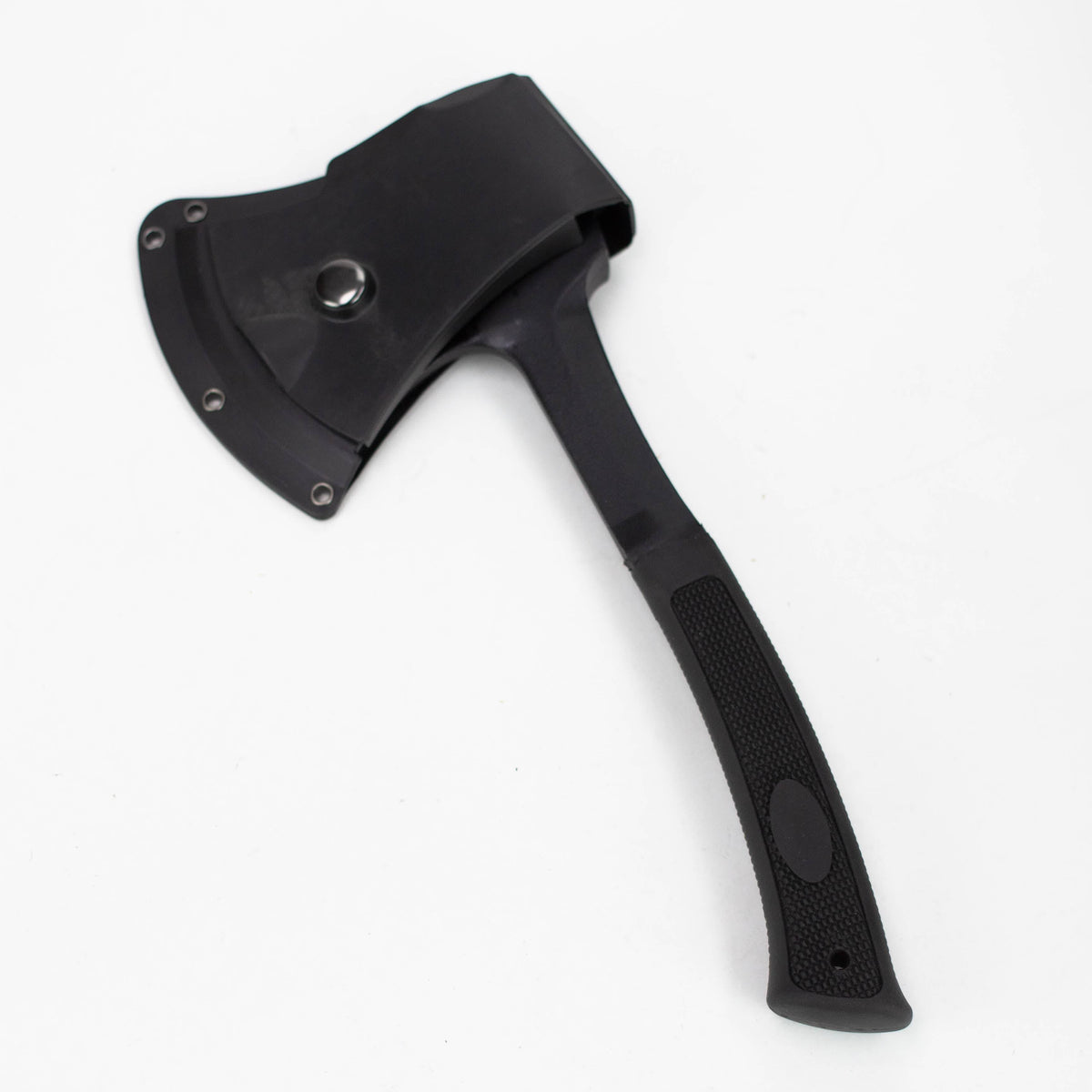 Canadian Distributor Axe Defender-Xtream | 11" Black Tactical Axe With Sheath (5584) Defender-Xtream | 11" Black Tactical Axe With Sheath (5584)