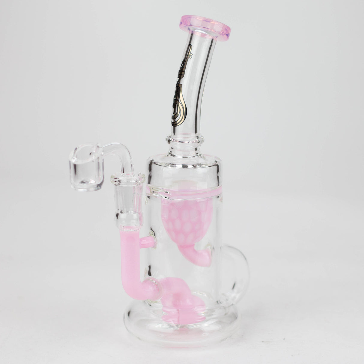Genie 9" Stemless Recycler Bubbler with Banger