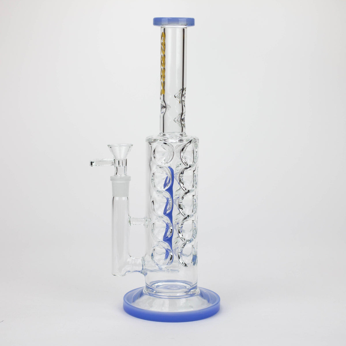 JJ Distribution Glass Bong Cobra 11" Jade Blue Spiral Stemless Bong Cobra 11" Jade Blue Spiral Stemless Bong | Canada