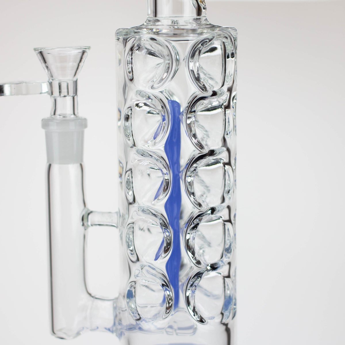 JJ Distribution Glass Bong Cobra 11" Jade Blue Spiral Stemless Bong Cobra 11" Jade Blue Spiral Stemless Bong | Canada