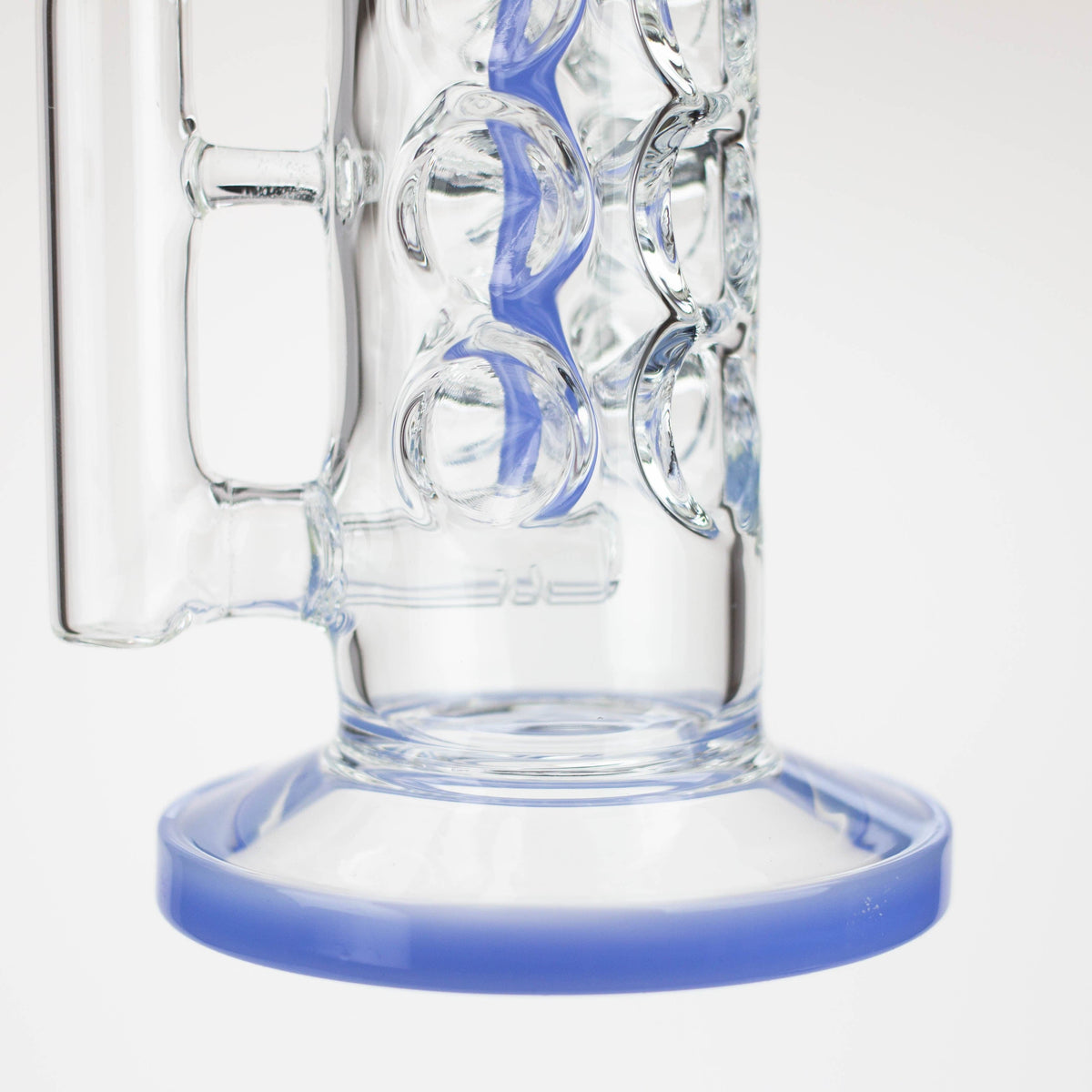 JJ Distribution Glass Bong Cobra 11" Jade Blue Spiral Stemless Bong Cobra 11" Jade Blue Spiral Stemless Bong | Canada