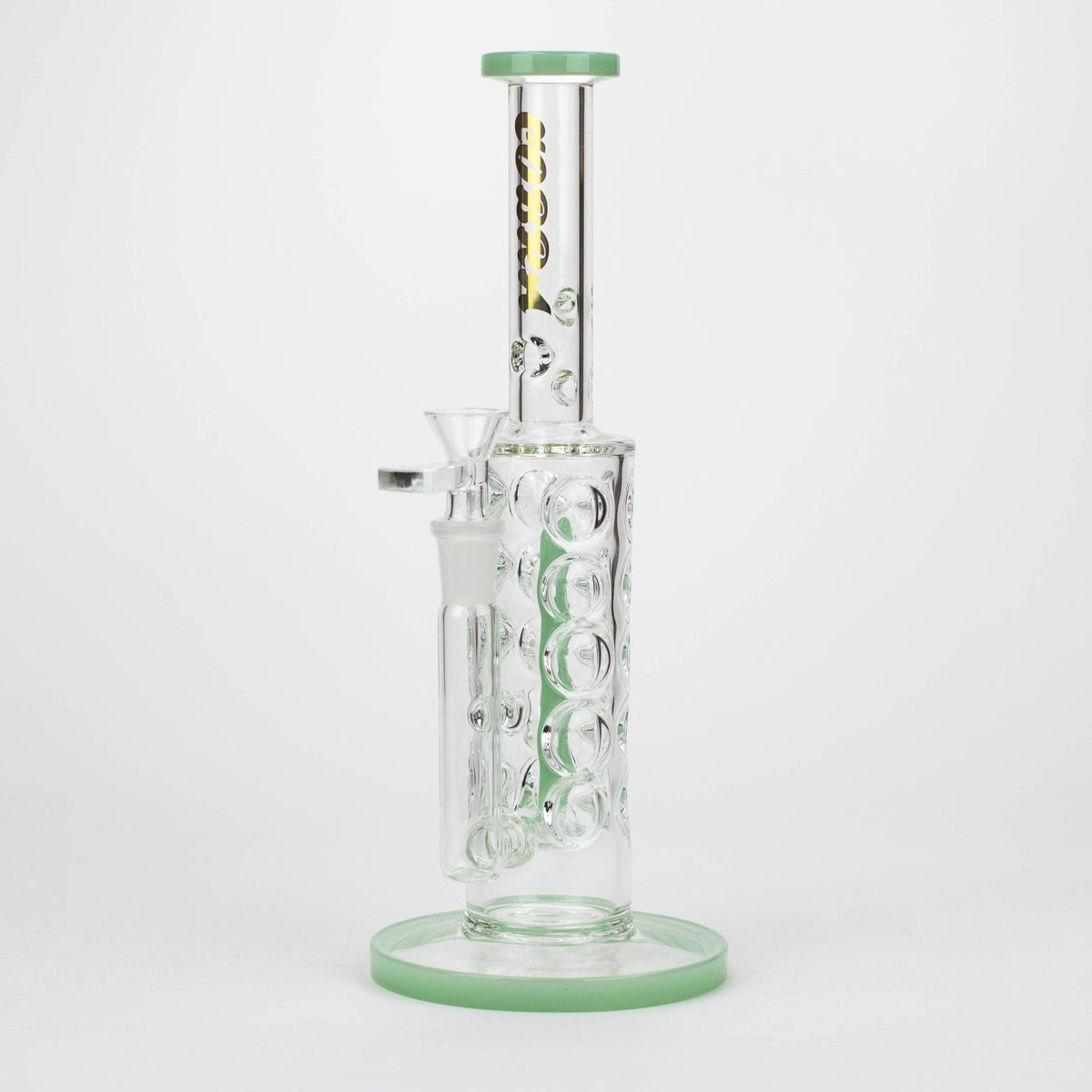 JJ Distribution Glass Bong Cobra 11" Jade Blue Spiral Stemless Bong Cobra 11" Jade Blue Spiral Stemless Bong | Canada