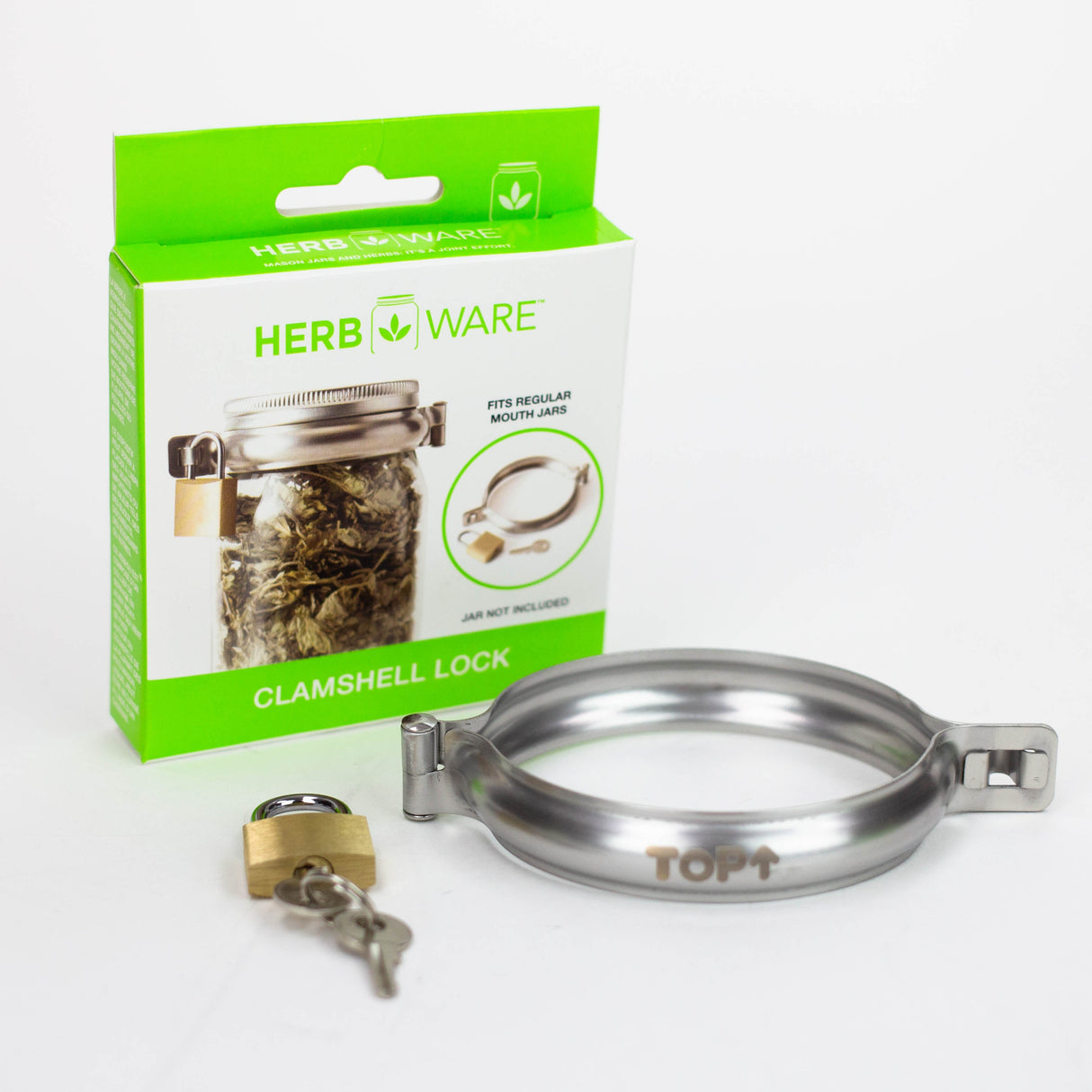 HERBWARE | Mason Jar Pad Lock