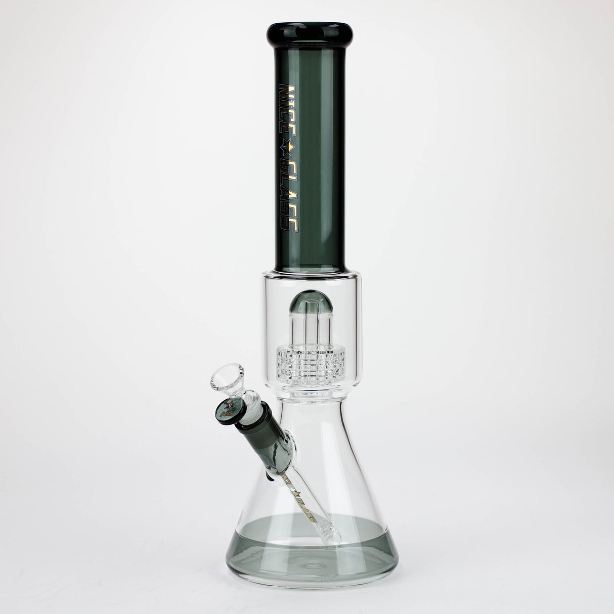 Pipe à eau en forme de Bécher NG 16" avec percolateur stéréo Matrix