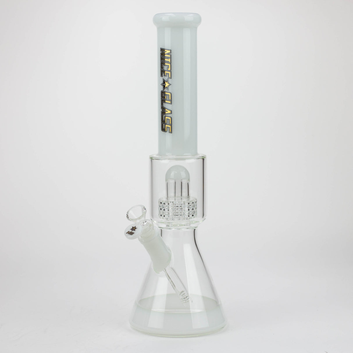 Pipe à eau en forme de Bécher NG 16" avec percolateur stéréo Matrix