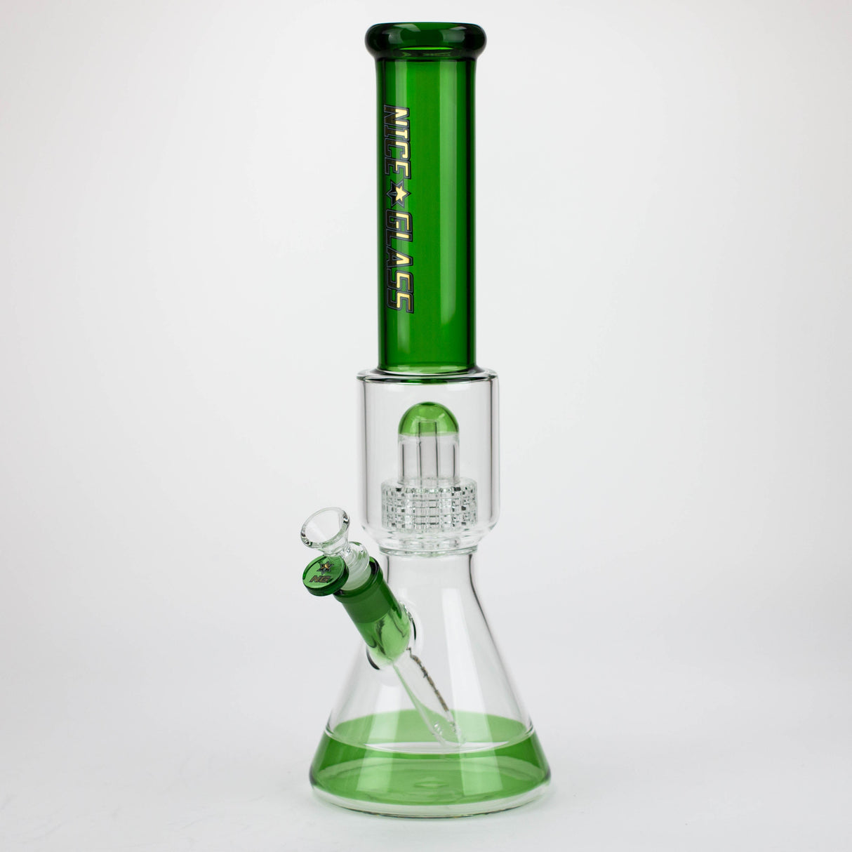 Pipe à eau en forme de Bécher NG 16" avec percolateur stéréo Matrix