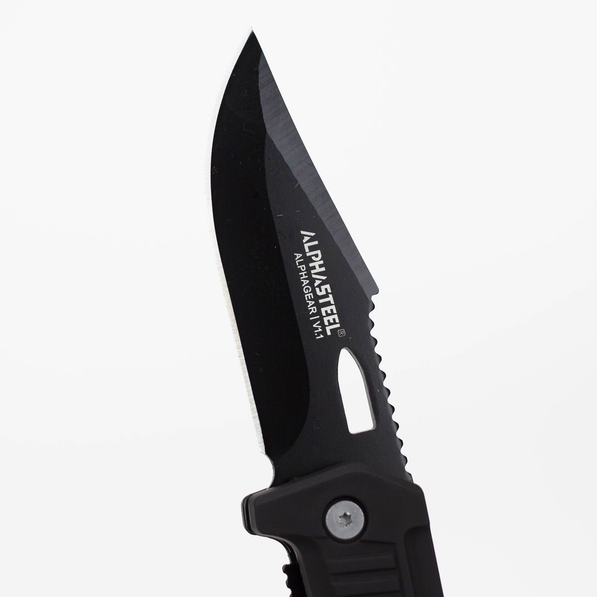 JJ Distribution Folding Knife ALPHASTEEL | Hunting Knife - BLACK STAR FOLD ALPHASTEEL | Hunting Knife - BLACK STAR FOLD