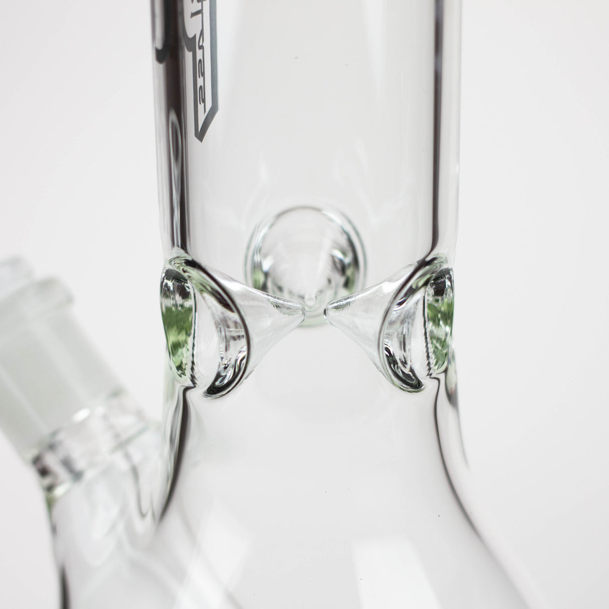 PHS 12" Flower Graphic 5mm Beaker Glass Bong