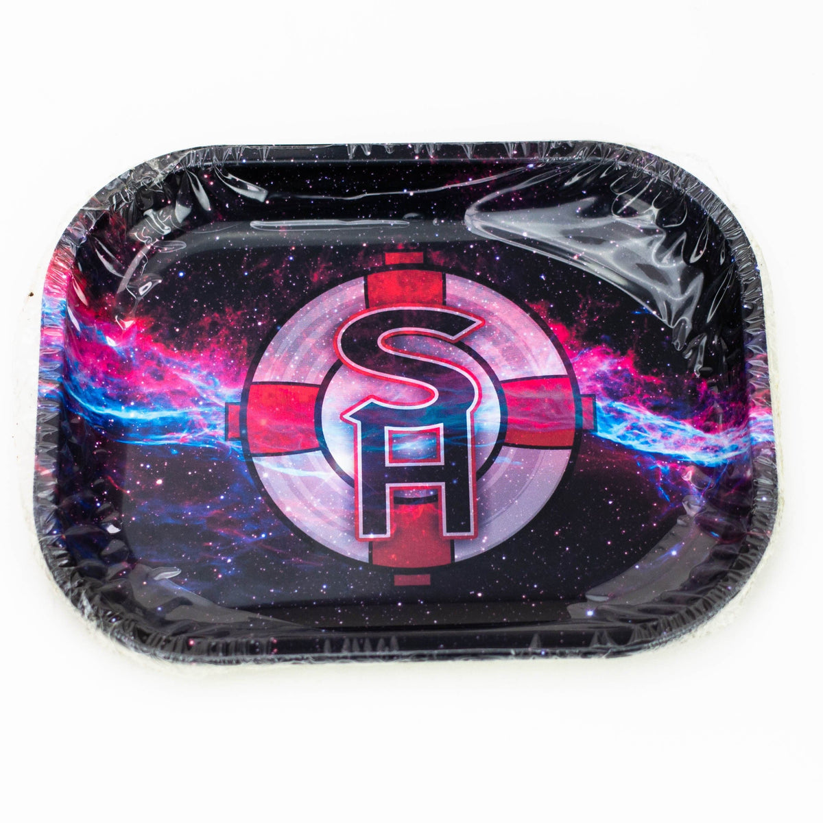 Purple Haze Smoke Inc Rolling Tray SMALL METAL ROLLING TRAY SMALL METAL ROLLING TRAY