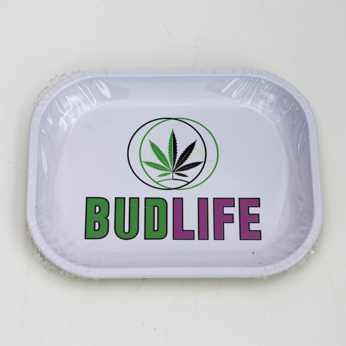Purple Haze Smoke Inc Rolling Tray SMALL METAL ROLLING TRAY SMALL METAL ROLLING TRAY