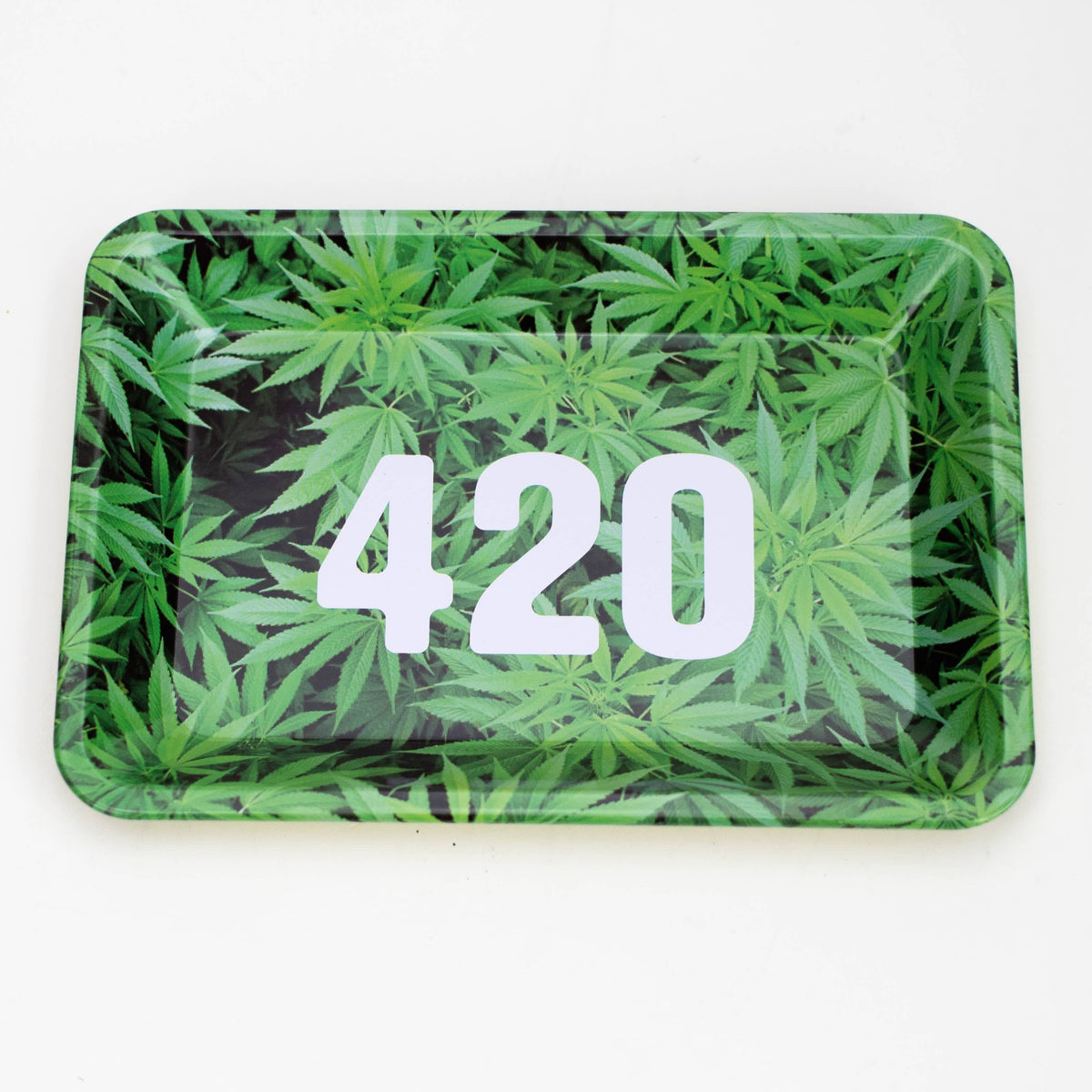 Purple Haze Smoke Inc Rolling Tray SMALL METAL ROLLING TRAY RT SMALL METAL ROLLING TRAY RT