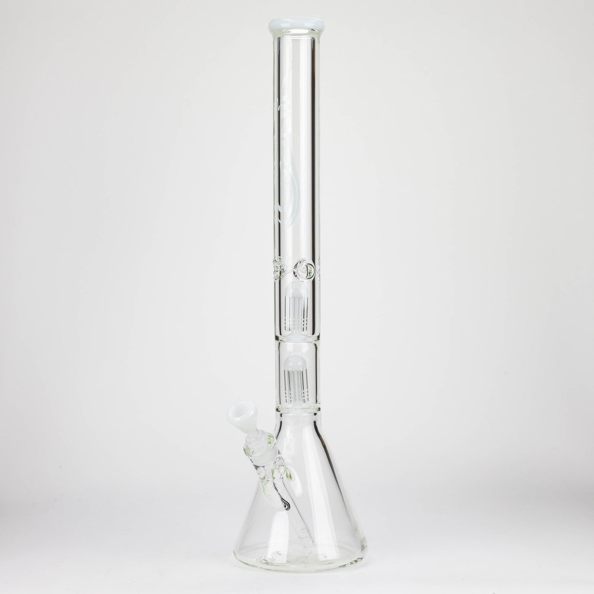 GENIE 24" Dual 6-Arm Tree Perc 9mm Beaker Bong