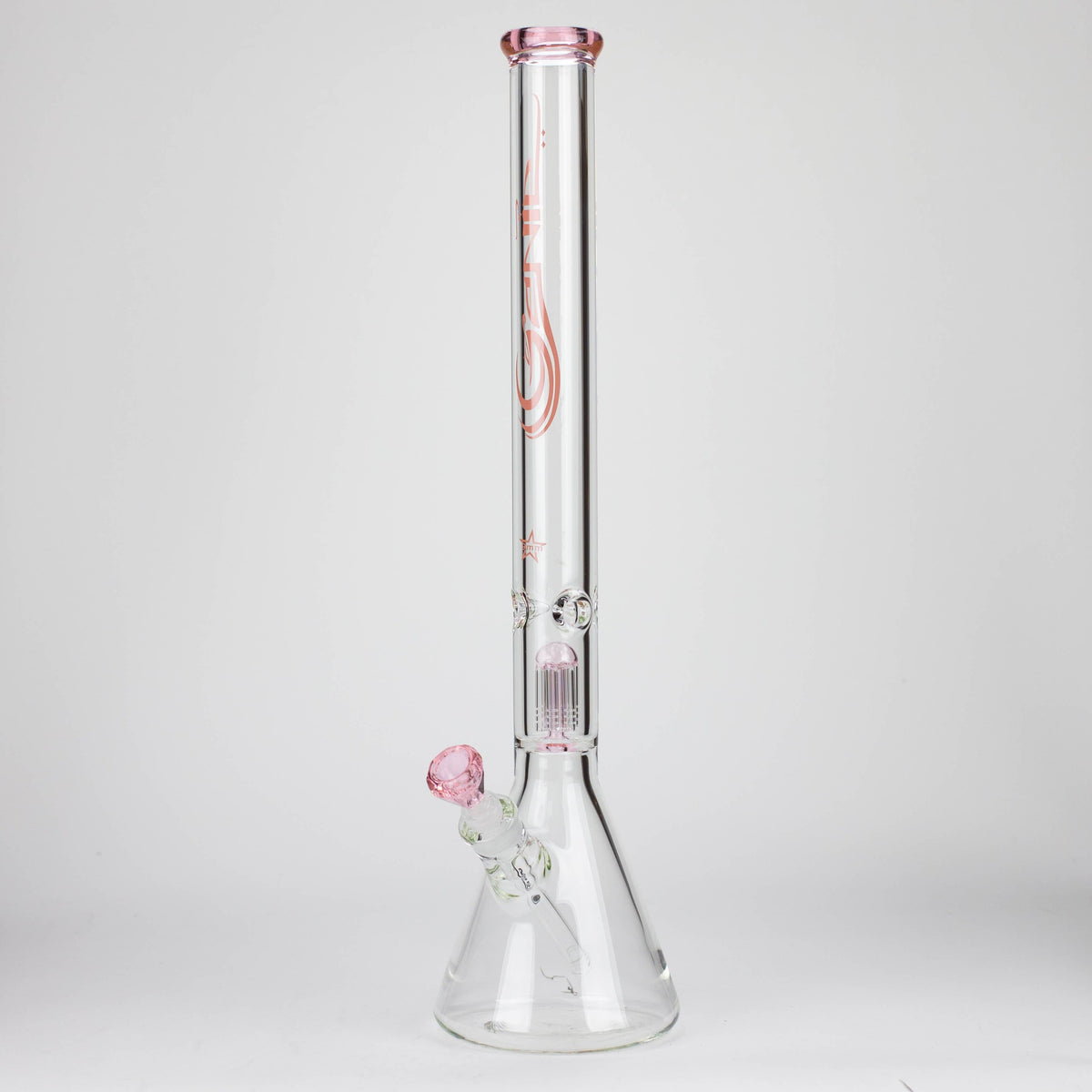 ONE Glass Bong GENIE 24-Inch 9mm Single Percolator Glass Bong GENIE 24" 9mm Single Percolator Glass Bong