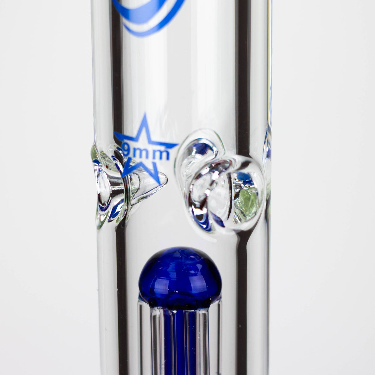 GENIE 24" Dual 6-Arm Tree Perc 9mm Beaker Bong