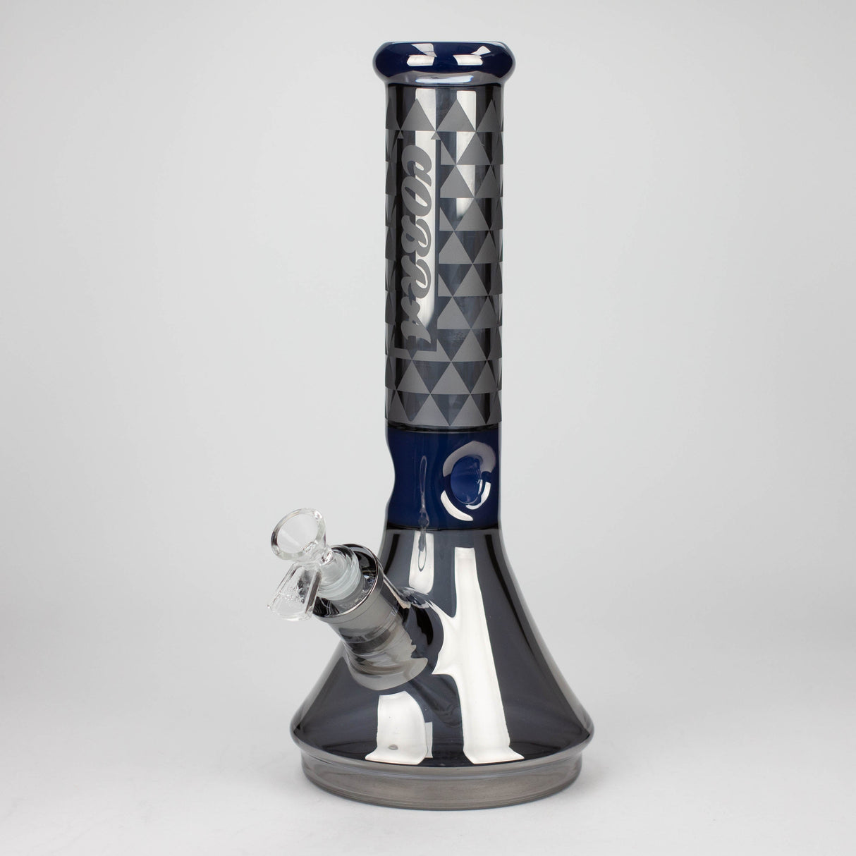 Cobra 13" Electroplated 7mm Ice Catcher Beaker Bong