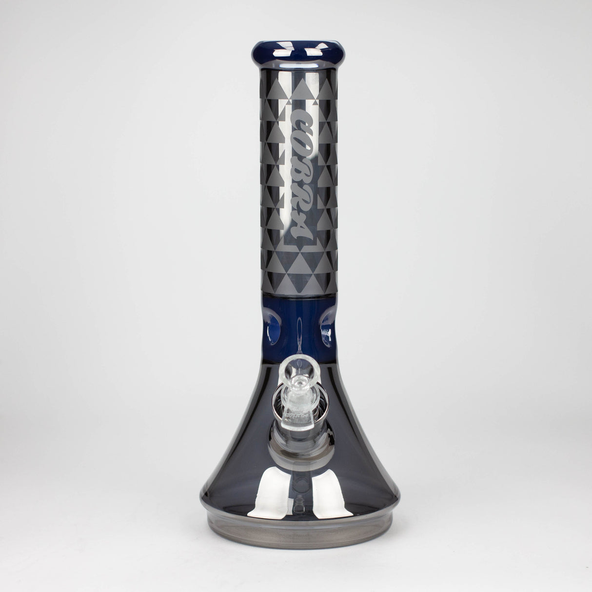 Cobra 13" Electroplated 7mm Ice Catcher Beaker Bong