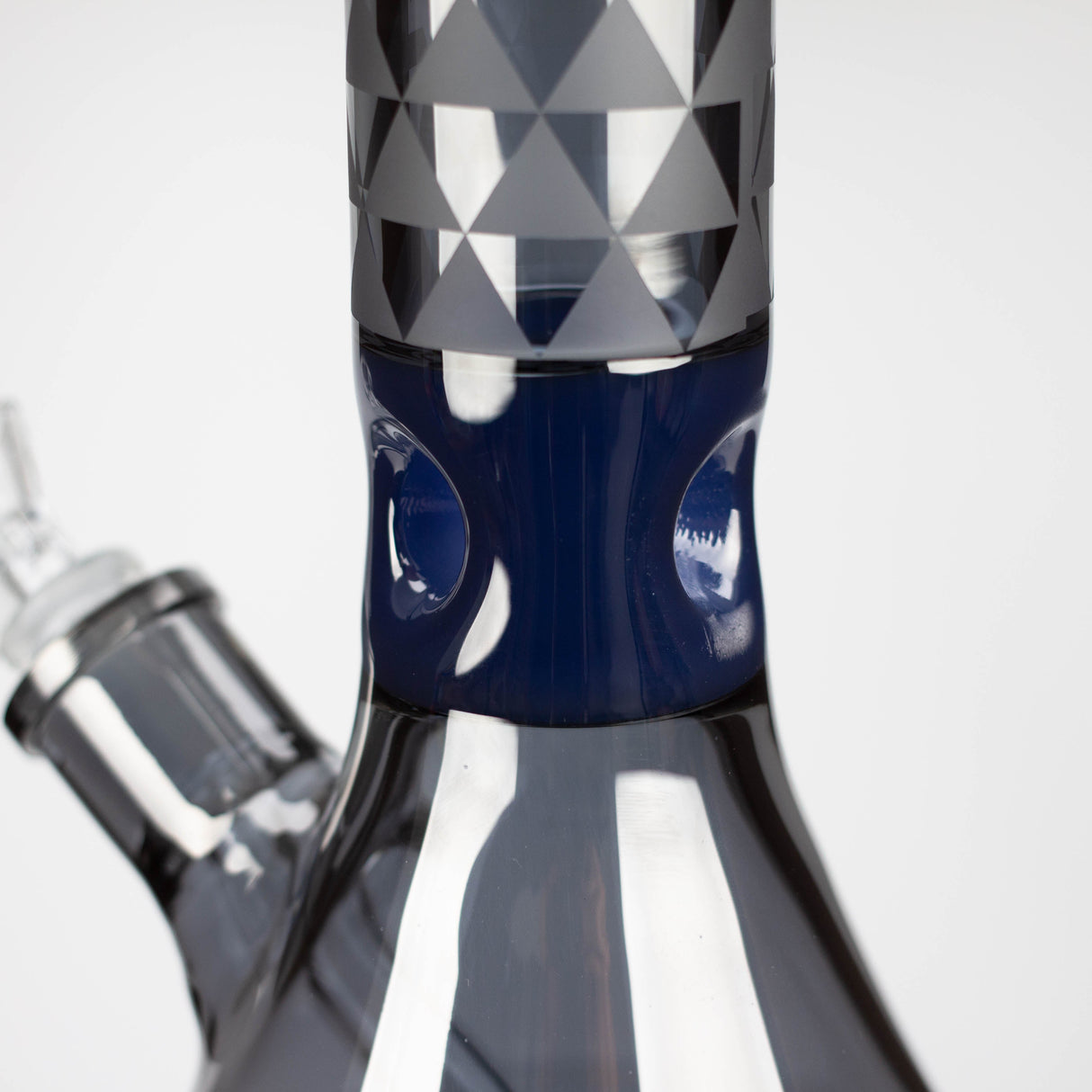 Cobra 13" Electroplated 7mm Ice Catcher Beaker Bong