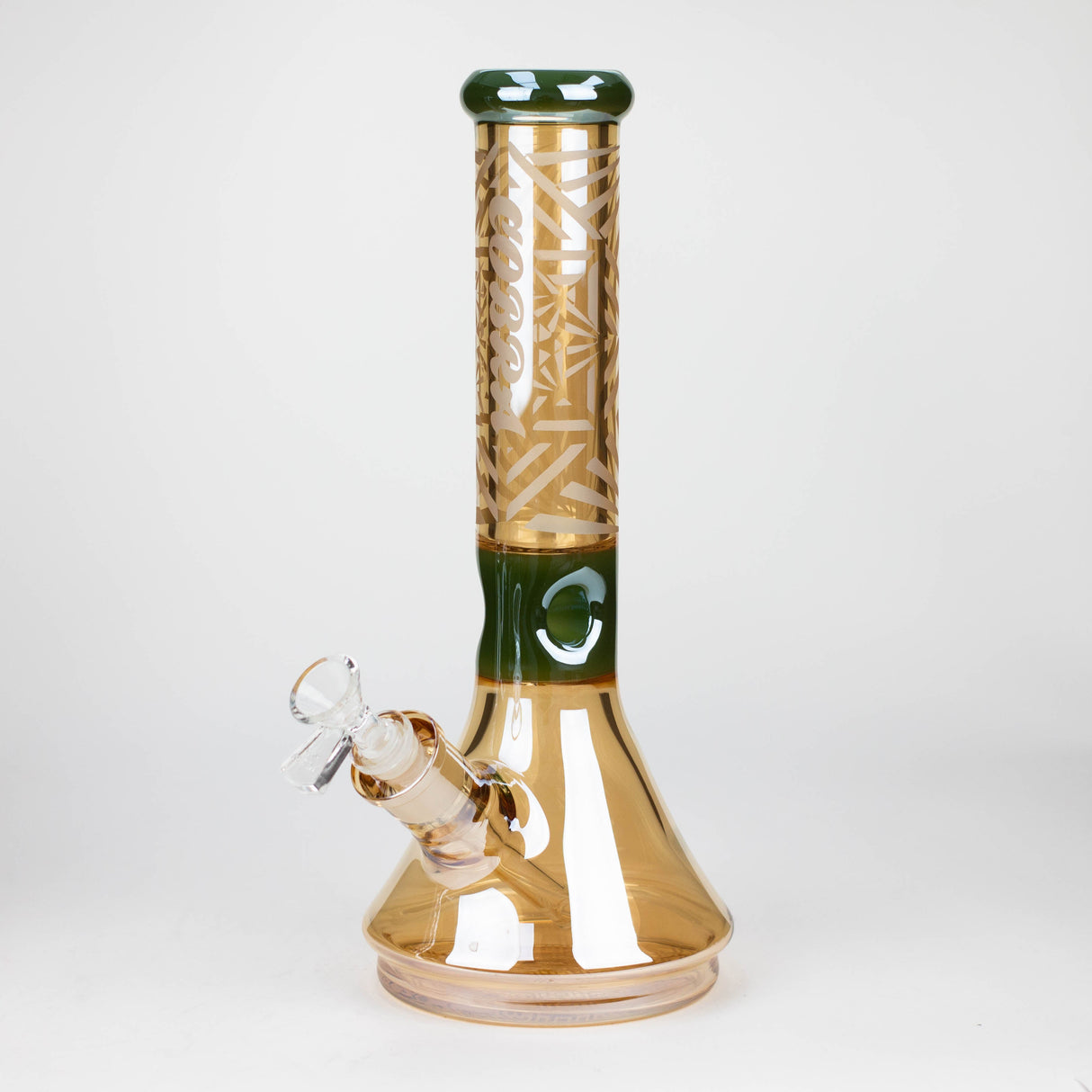 Cobra 13" Electroplated 7mm Ice Catcher Beaker Bong