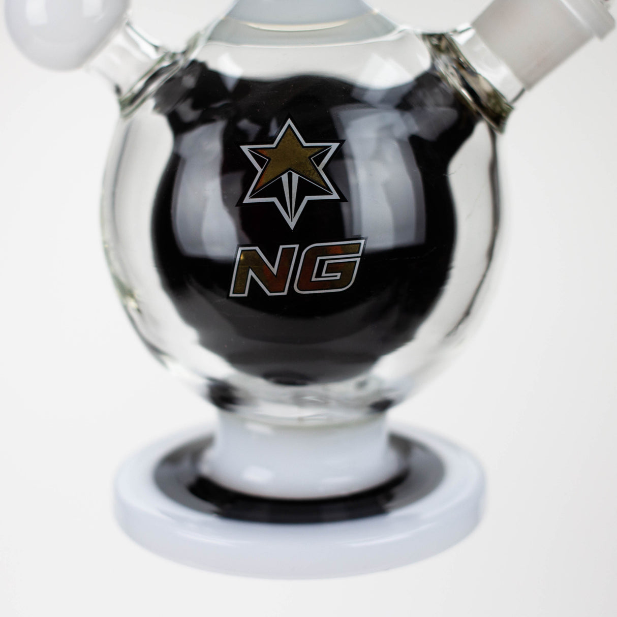 NG 10" Large Ball Perc Glass Bubbler
