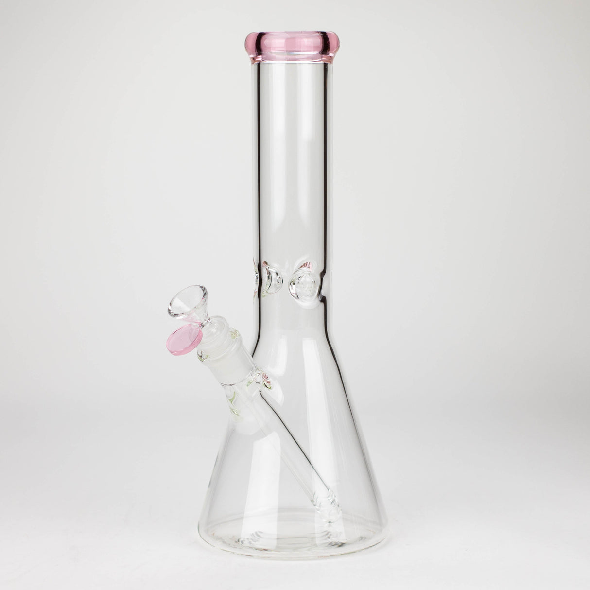 12" No Logo Beaker Bong - Classic Borosilicate Glass