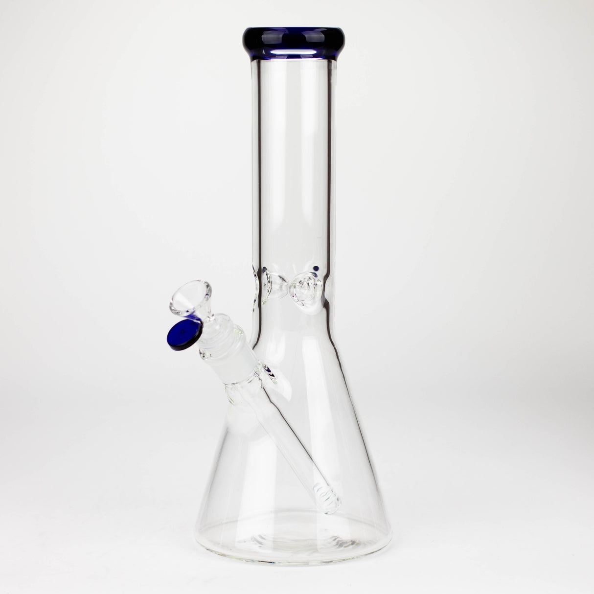 12" No Logo Beaker Bong - Classic Borosilicate Glass