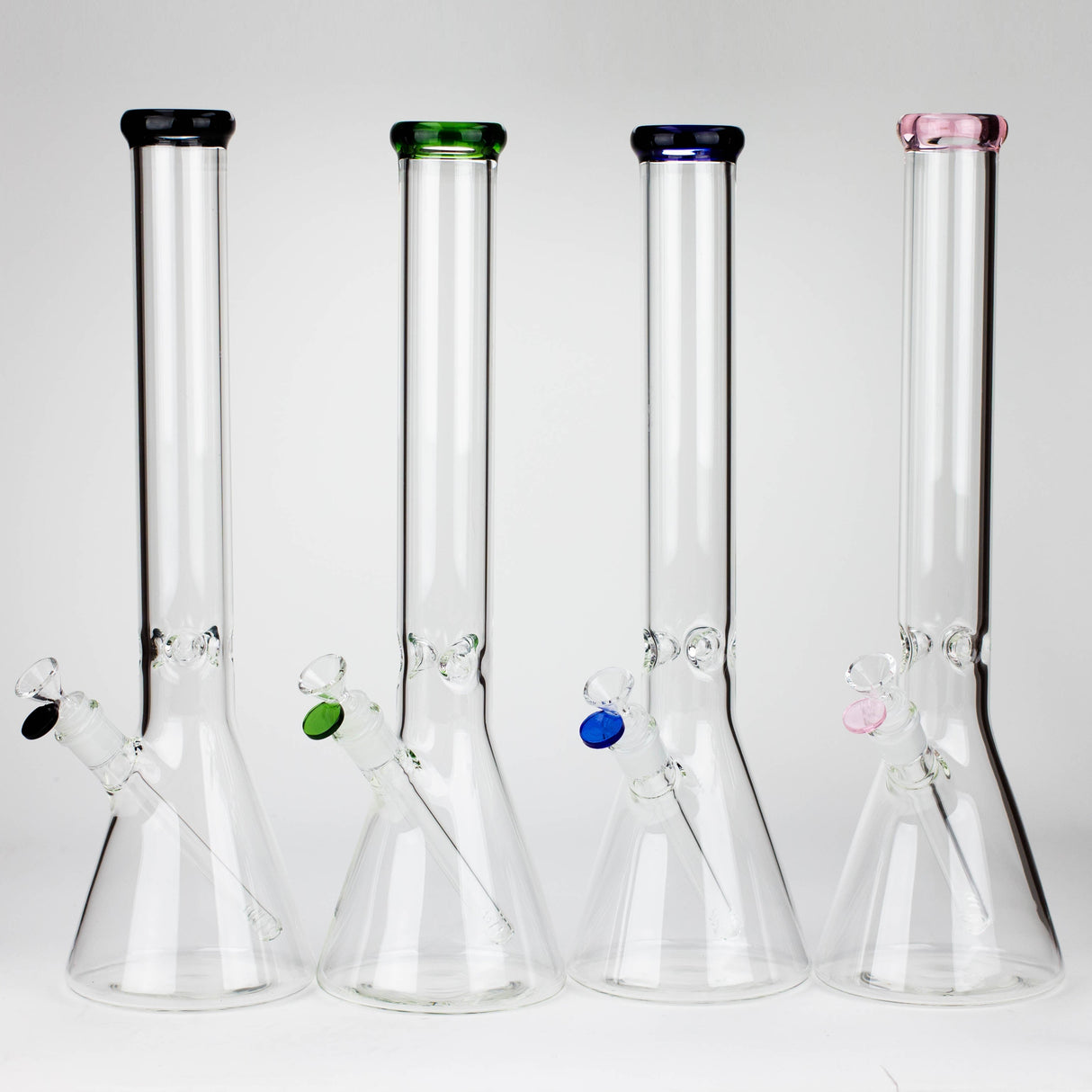 18" No Logo Beaker Bong - Large Classic Borosilicate Glass