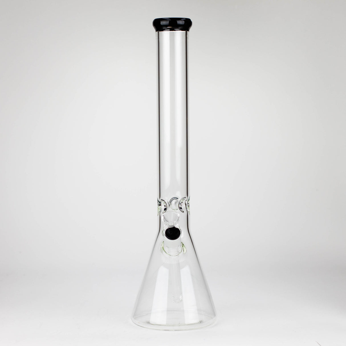 18" No Logo Beaker Bong - Large Classic Borosilicate Glass
