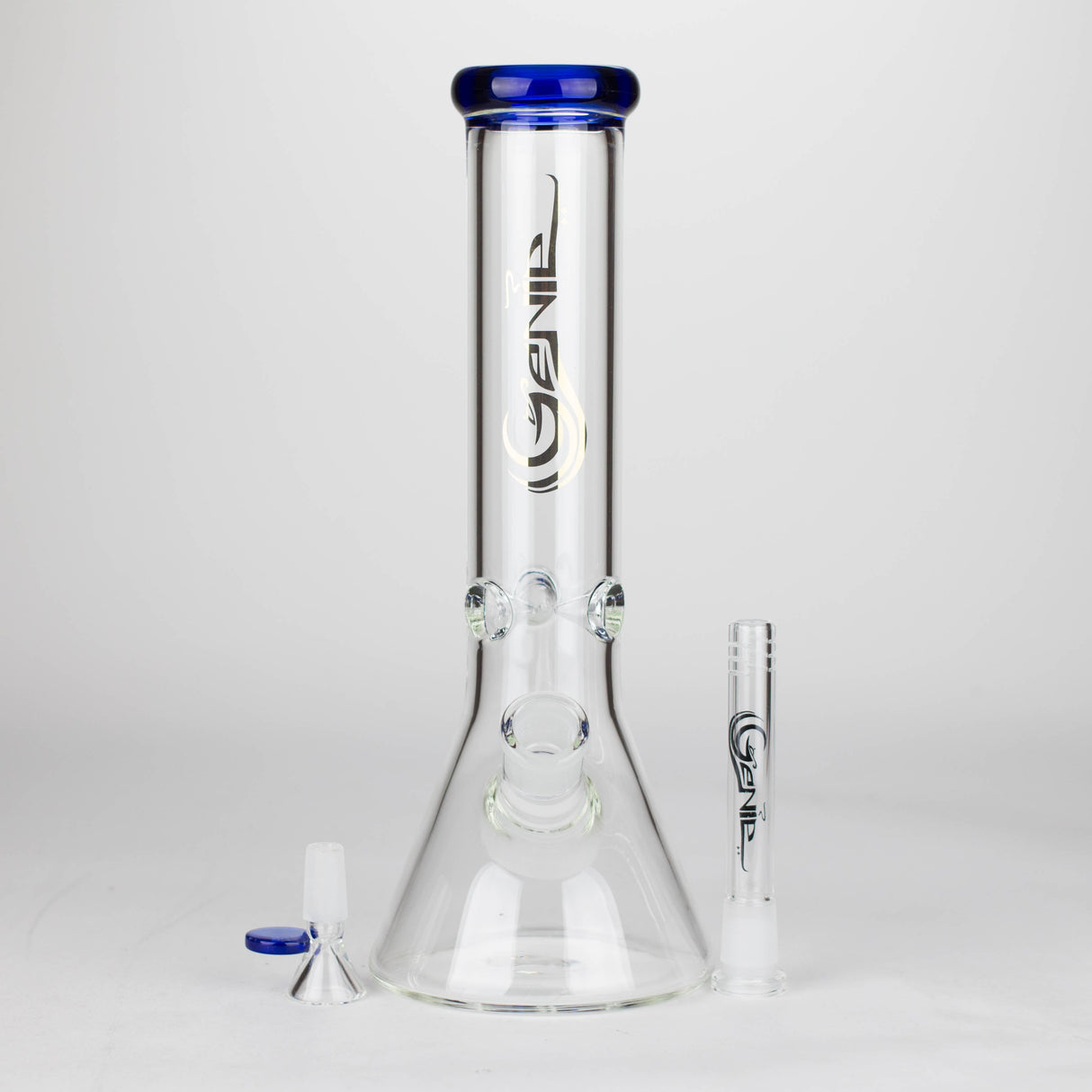 Genie 12" Classic Colour-Accent Beaker Bong