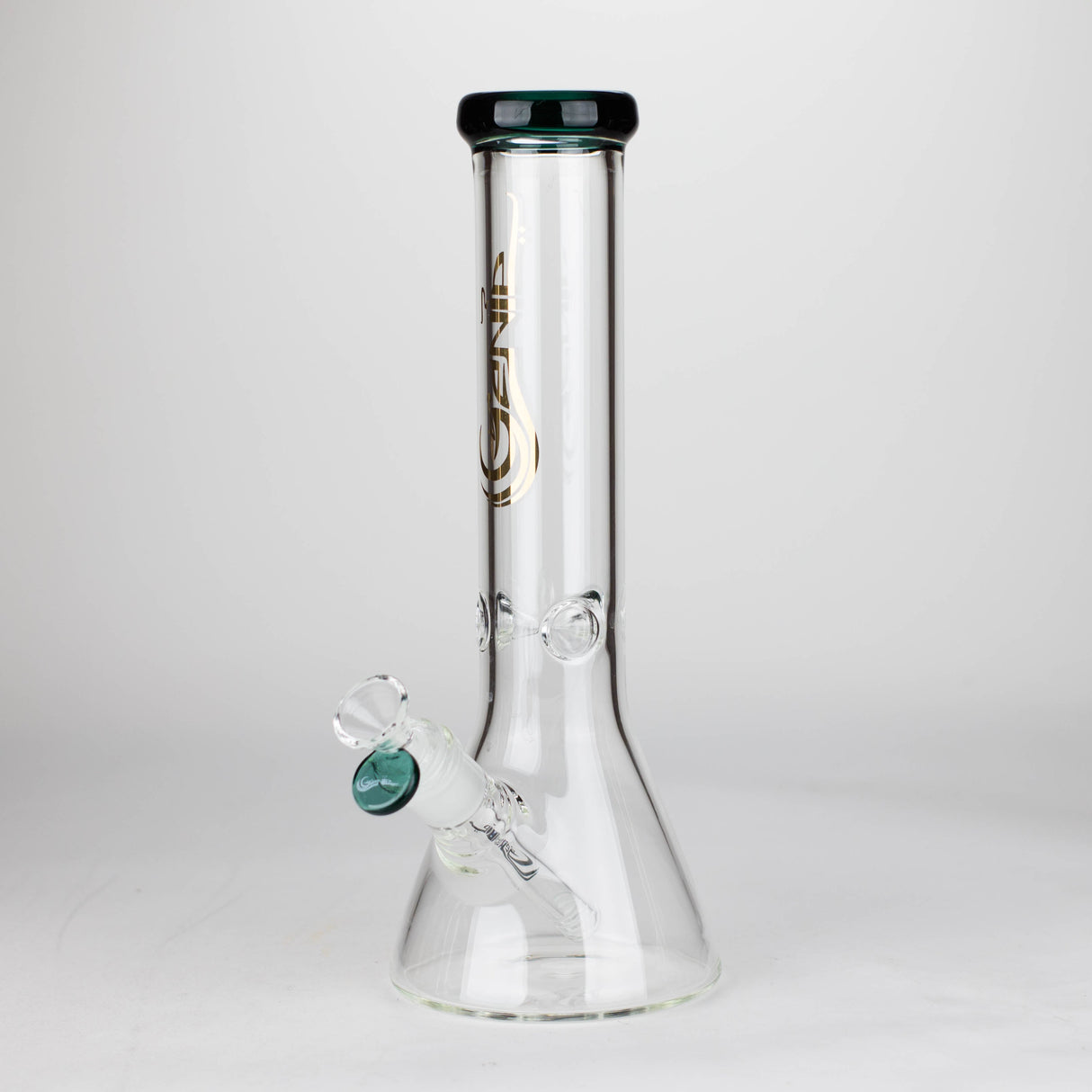 Genie 12" Classic Colour-Accent Beaker Bong
