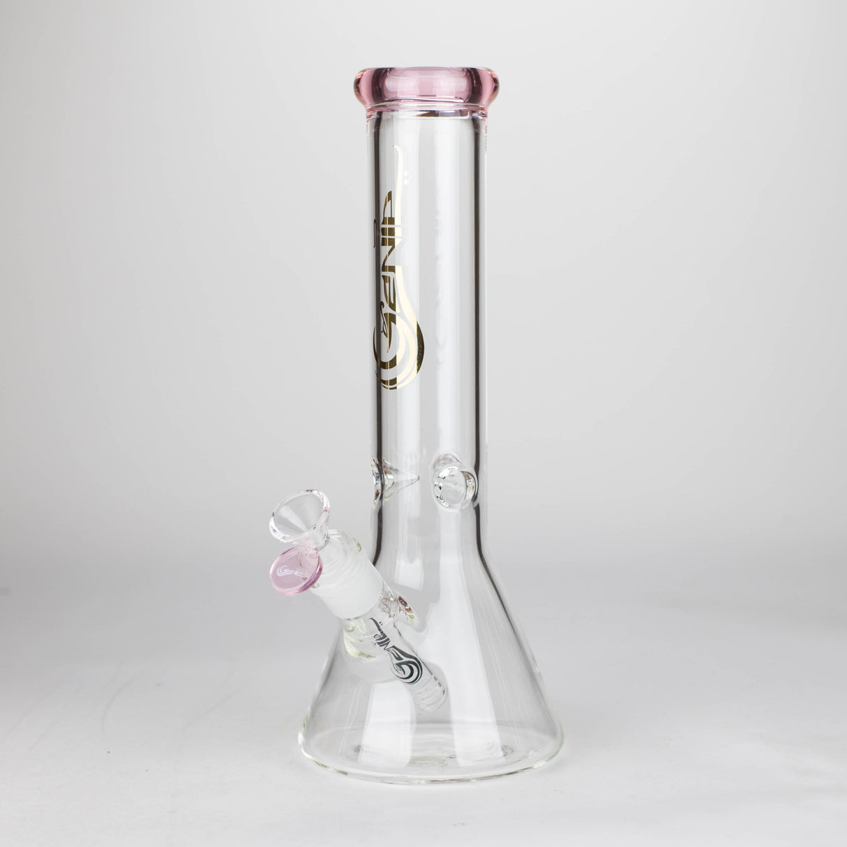 Genie 12" Classic Colour-Accent Beaker Bong