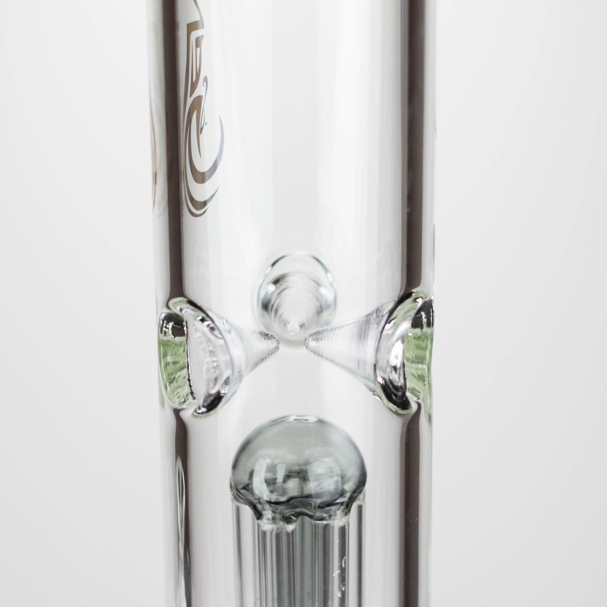 ONE Glass Bong Genie 12" Colour-Accented Glass Bong with 6-Arm Perc Genie Glass Bong with 6-Arm Perc | Canada